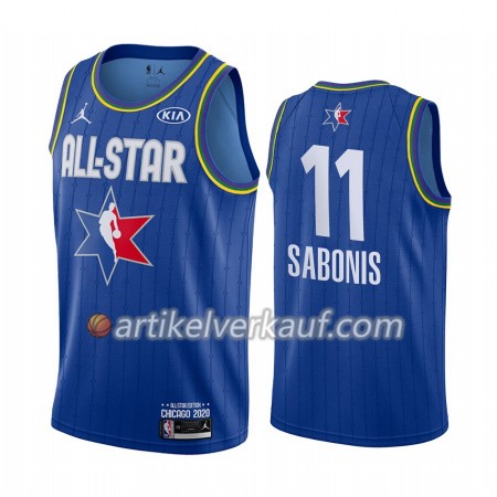 NBA Indiana Pacers Trikot Domantas Sabonis 11 2020 All-Star Jordan Brand Blau Swingman - Herren